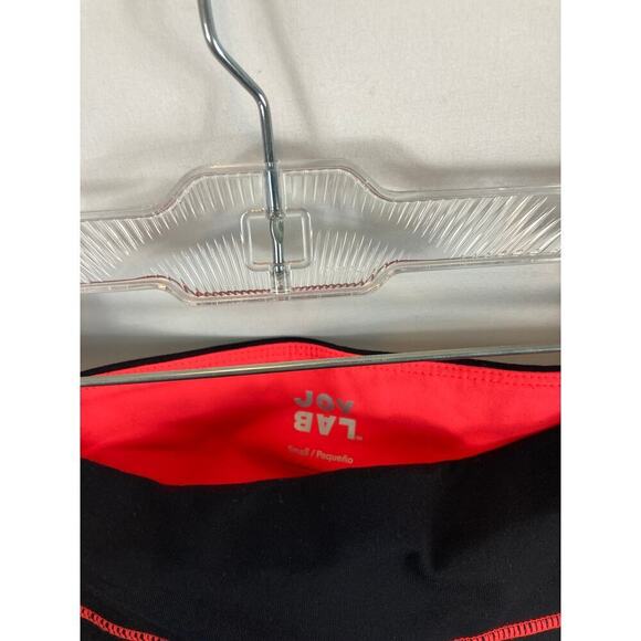 Joy Lab Black Leggings with Exposed Pink Seam Size Small - Picture 3 of 6